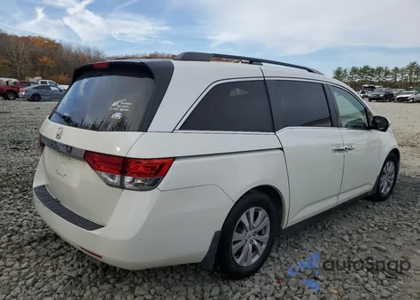 2014 Honda Odyssey Exl из США, поврежденный, VIN 5FNRL5H65EB069361